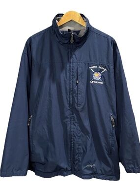 Vintage Patagonia 2007 Shelled Micro D-Luxe Jacket Anorak Navy Lifeguard Men’s L